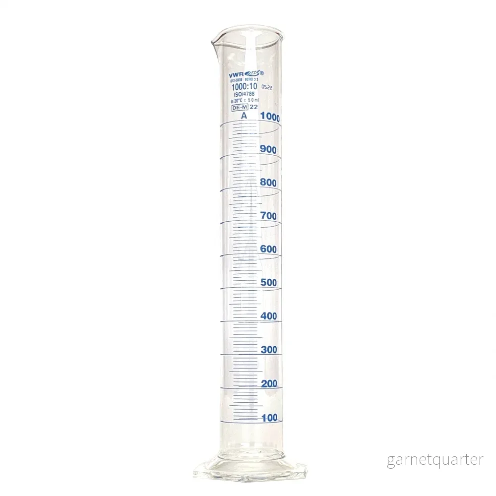1000ml Mätcylinder av Borosilikatglas