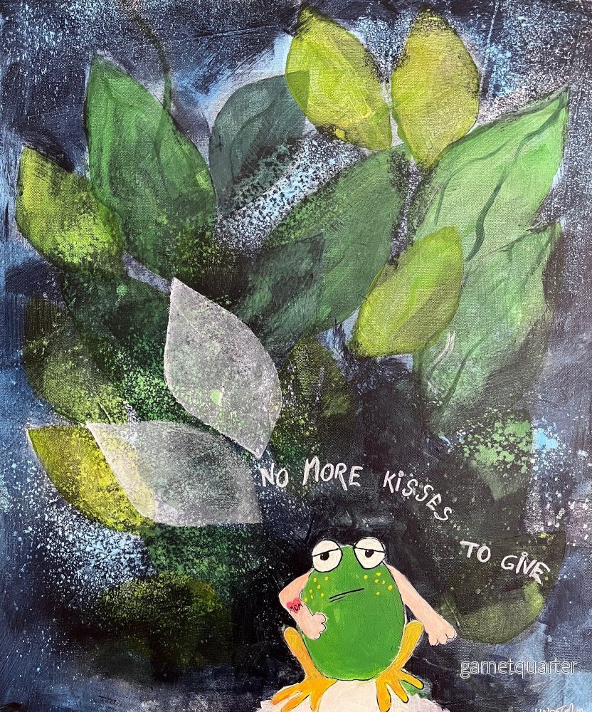 Lena Lindstrand – Tired Frog Lena Lindstrand – Tired Frog