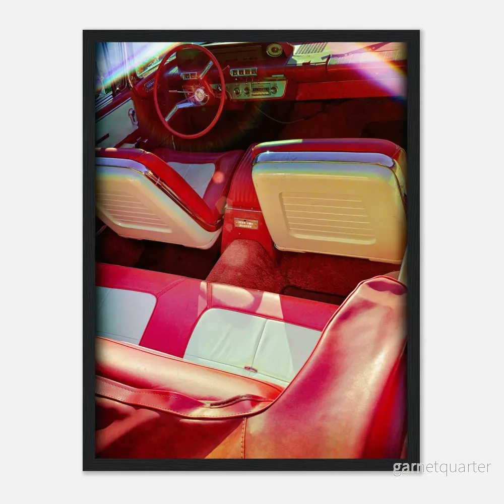 Cadillac De Ville – Retroposter - Bild 2