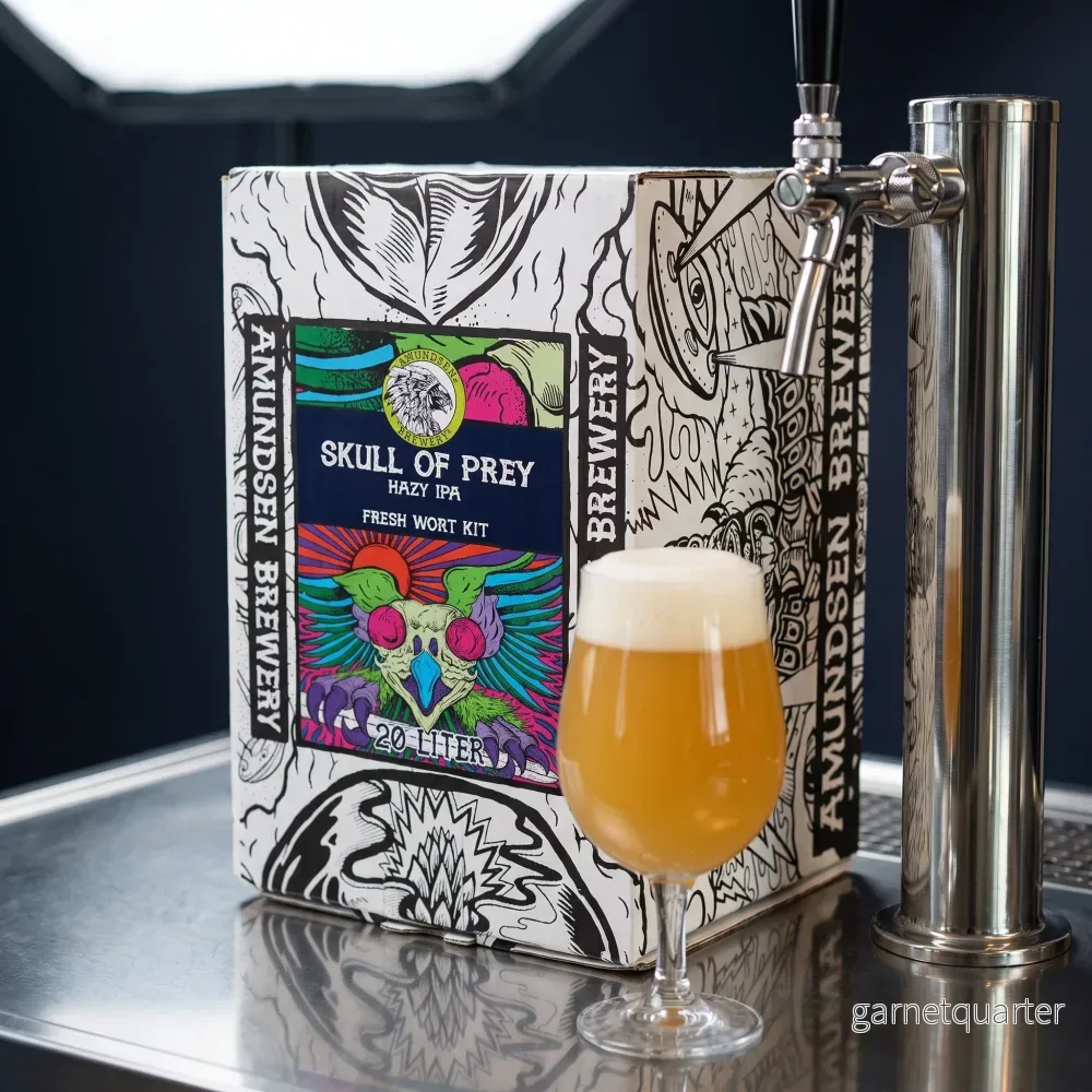 Amundsen Skull of Prey Hazy IPA - 20L Fresh Wort Kit - Bild 2