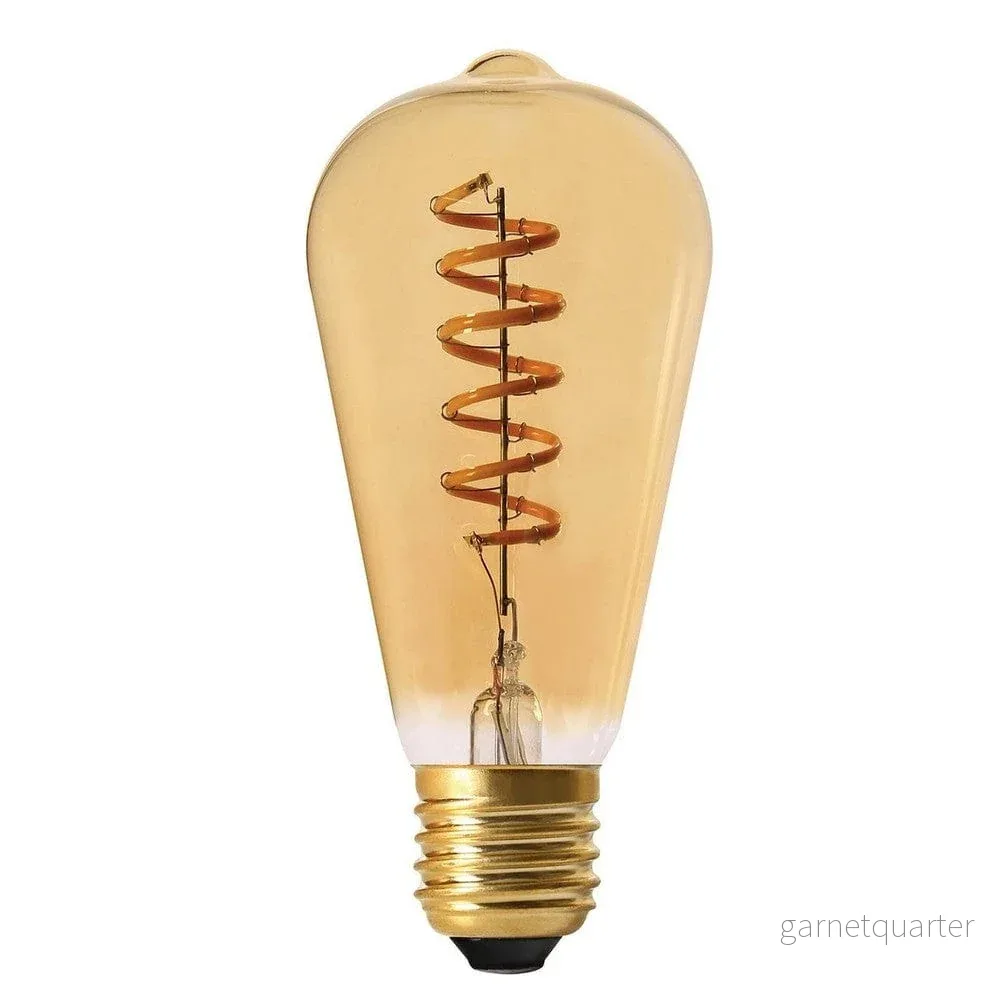 PR Home Ljuskälla Elect Spiral LED Filament E27 Edison PR Home Ljuskälla Elect Spiral LED Filament E27 Edison