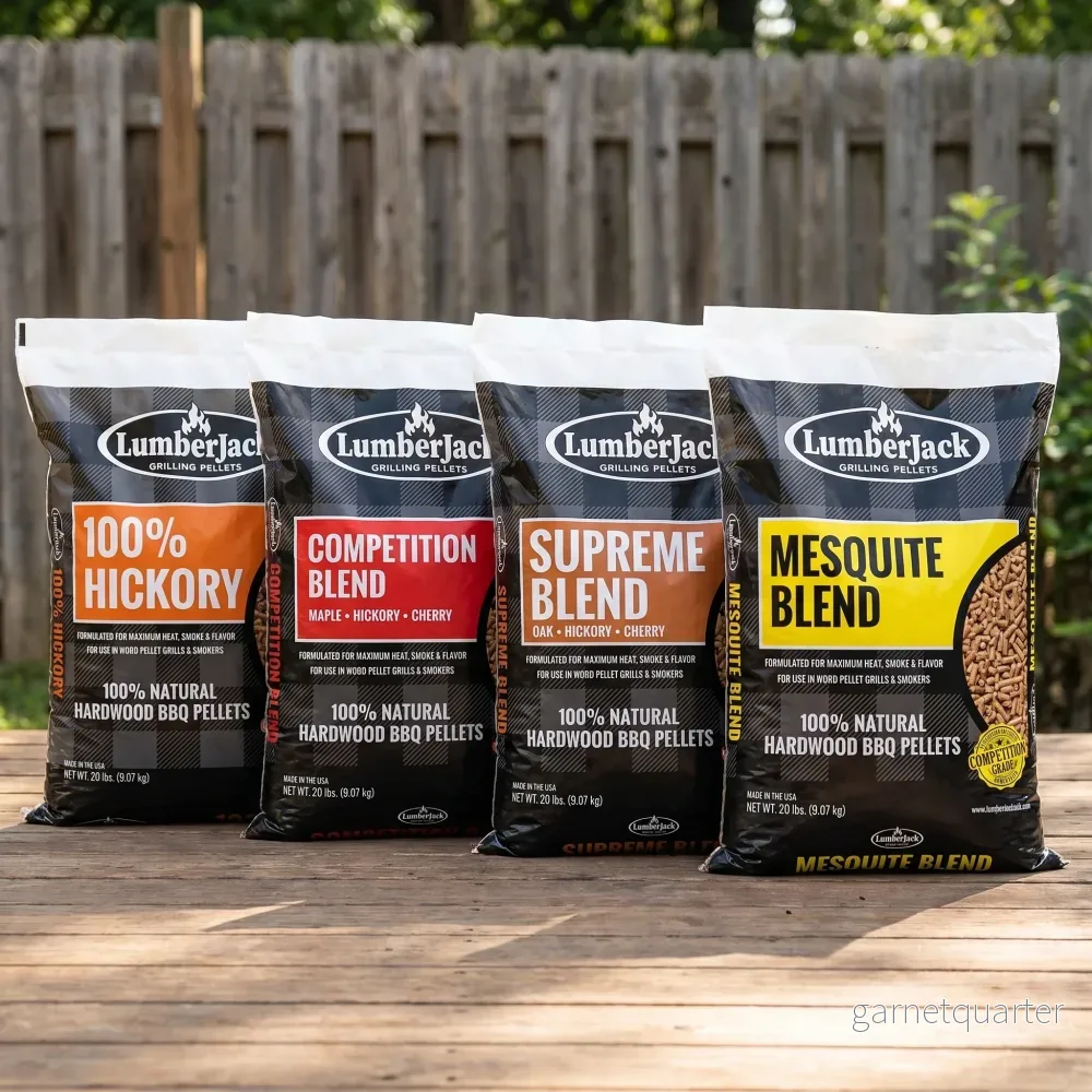 LumberJack Supreme Blend OHC BBQ Grilling Pellets 9kg