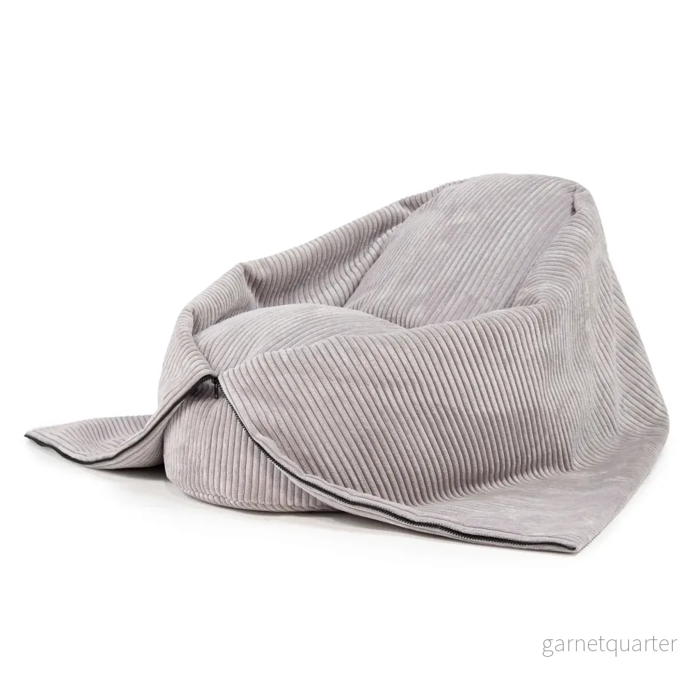 Sittsäck Cocoon 80 Waves White Grey - Bild 2