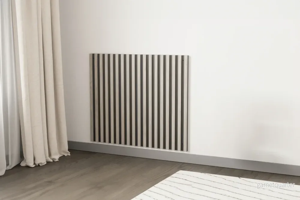 Pau sänggavel/väggpanel 95x80, vitputsad