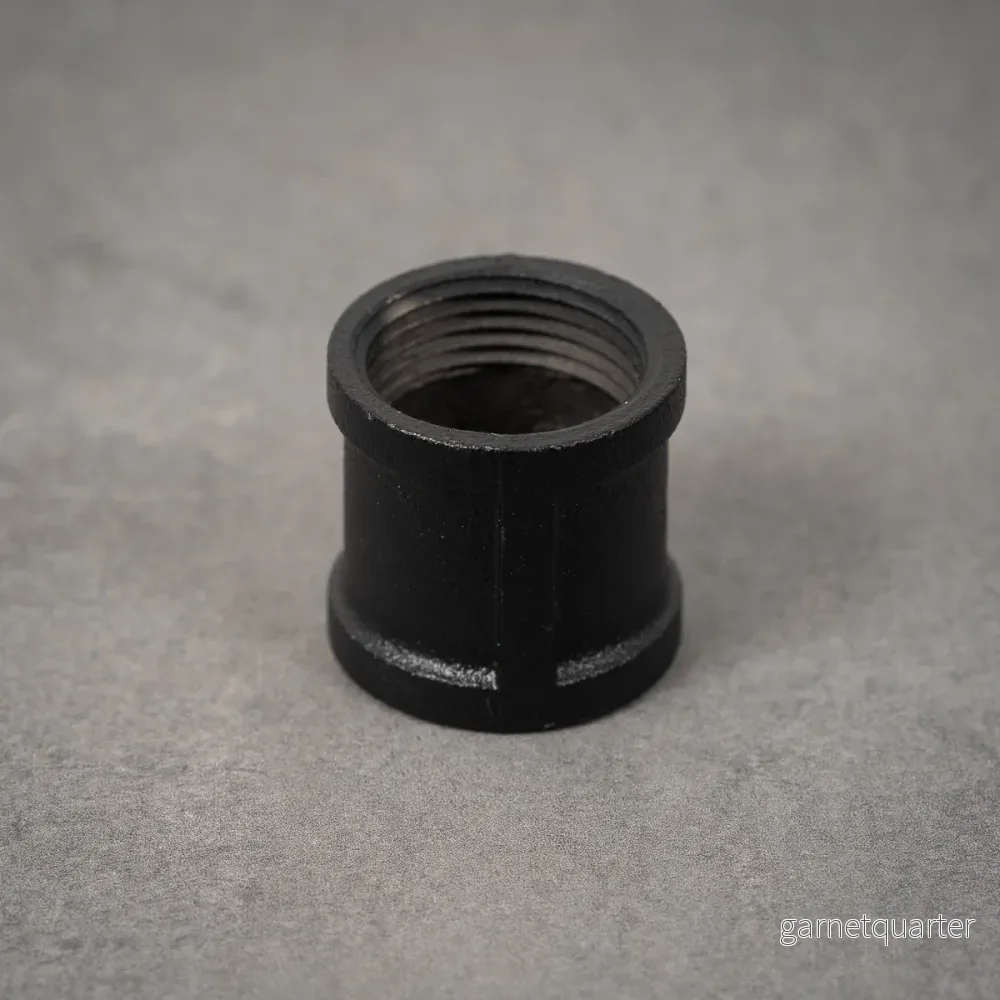 Rörkoppling antik - 32 mm - Svartlackerad - Bild 2