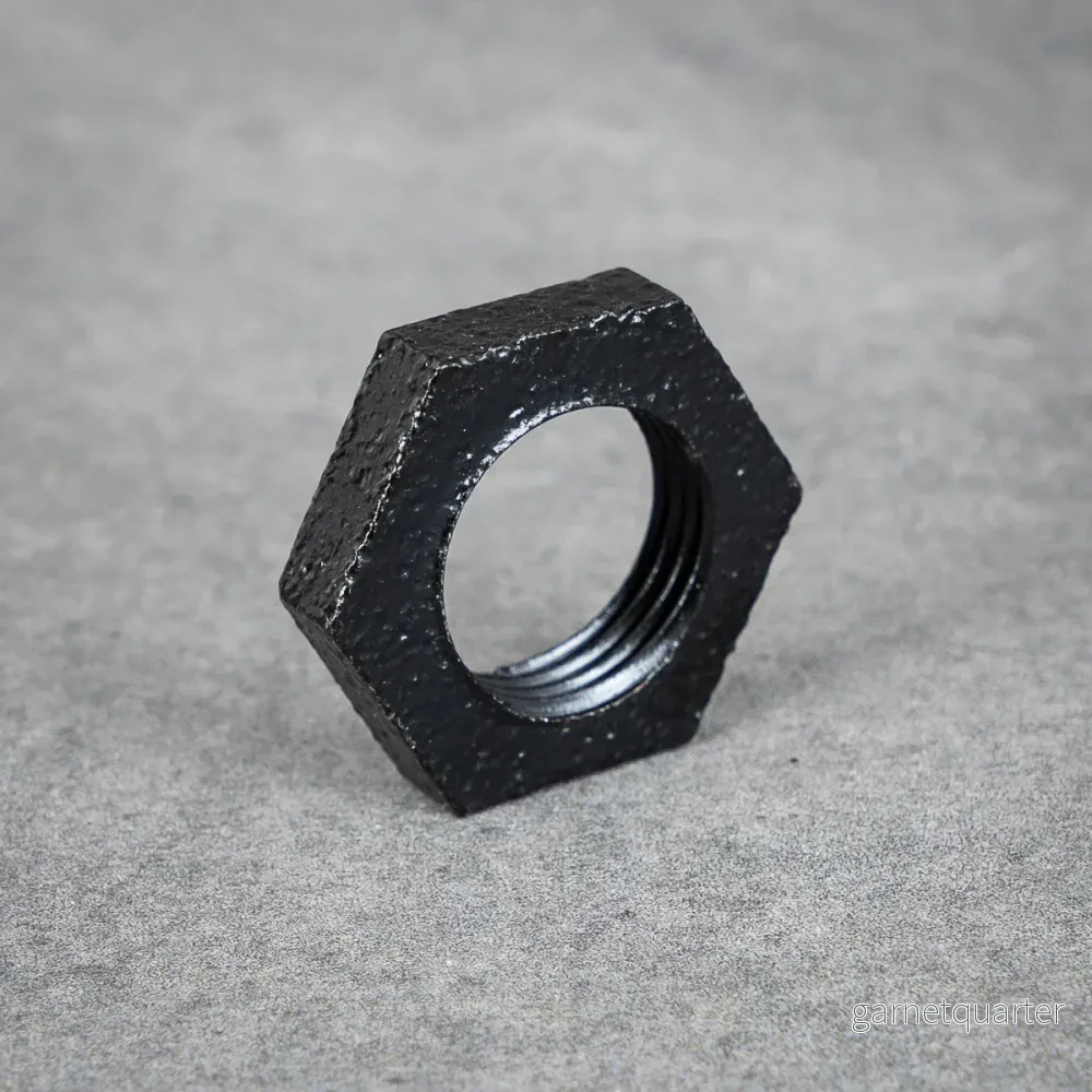 Låsmutter – 20 mm – Svartlackerad