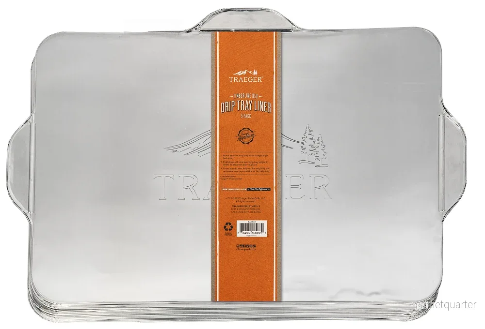 Traeger Drip Tray Liner Timberline 850 – Folieunderlag Traeger Drip Tray Liner Timberline 850 – Folieunderlag