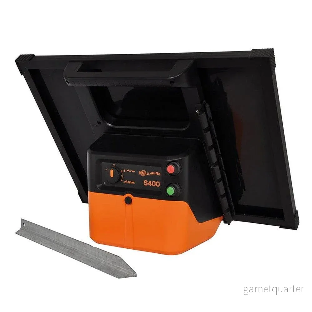 Gallagher Solpanelsaggregat S400 Inkl. Batterier - Bild 2