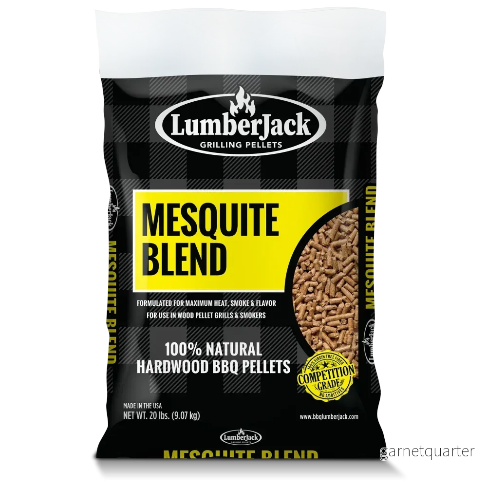 LumberJack Mesquite Blend BBQ Grilling Pellets 9kg LumberJack Mesquite Blend BBQ Grilling Pellets 9kg