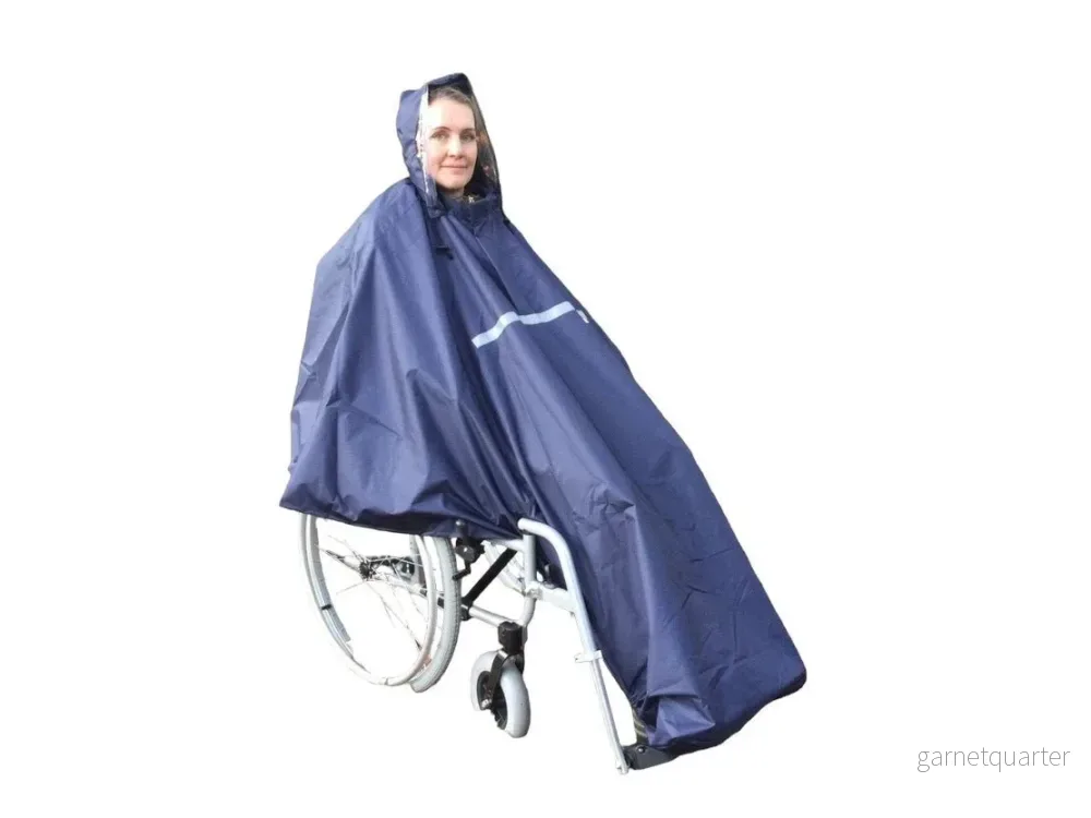 Poncho/regnrock för rullstolsburna (standard) – finns i 4 färger Rosa Poncho/regnrock för rullstolsburna (standard) – finns i 4 färger Rosa