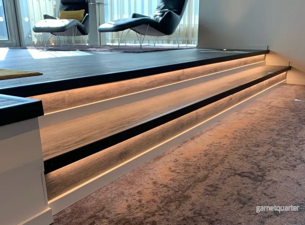 Ledstrip COB 24V 12w/m 1060lm/m 2700K IP20 5m-rulle - Bild 3