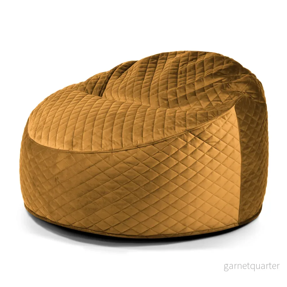 Fåtölj Sittsäck Om 110 Lure Luxe Mustard