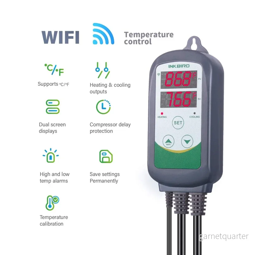 Inkbird WIFI ITC-308 Dual Temperatur Kontroller - Bild 2