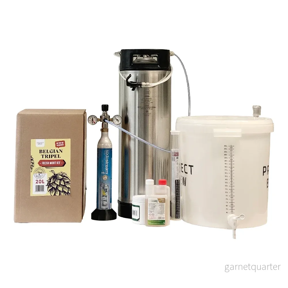 Simply Brew – Komplett startkit med Belgian Tripel 20L Fresh Wort Kit Simply Brew – Komplett startkit med Belgian Tripel 20L Fresh Wort Kit