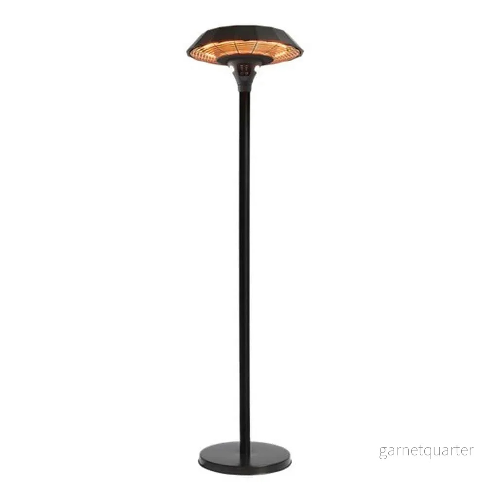 Hortus Terrassvärmare Golv UFO 800-2000W Svart Hortus Terrassvärmare Golv UFO 800-2000W Svart