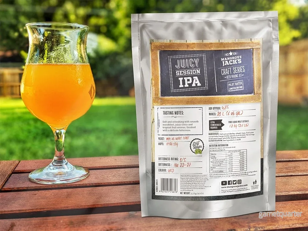 Craft Series Juicy Session IPA ekstraktkit - 2,2kg - Bild 2