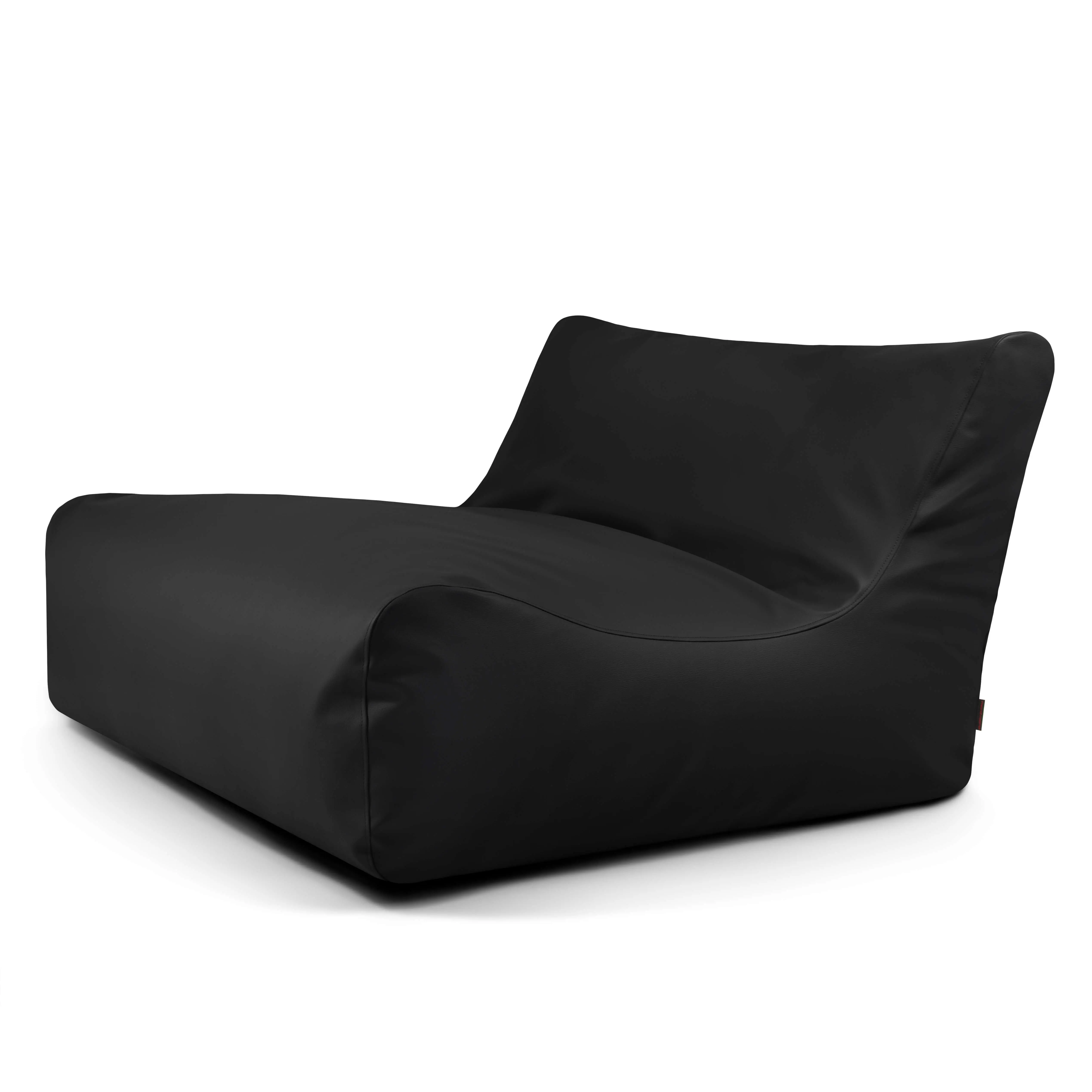 Sittsäck Soffa Lounge Outside Black