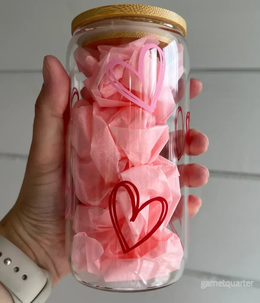 Glas - Two hearts - Bild 2