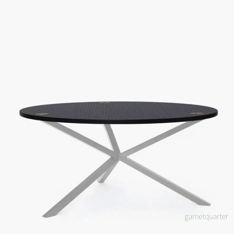 NEB Round Coffee Table With Top In Oak - Bild 3