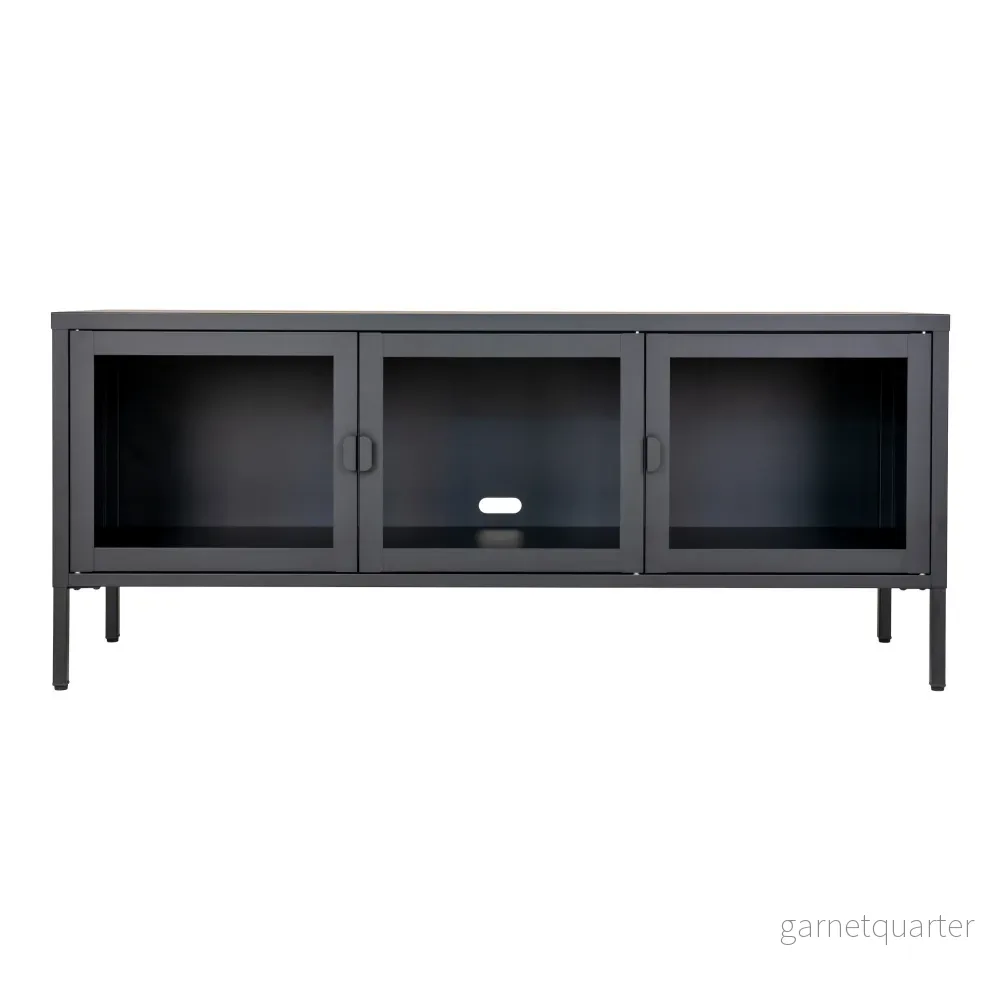 House Nordic Brisbane tv-bänk – svart, 130 × 40 × 55 cm House Nordic Brisbane tv-bänk – svart, 130 × 40 × 55 cm