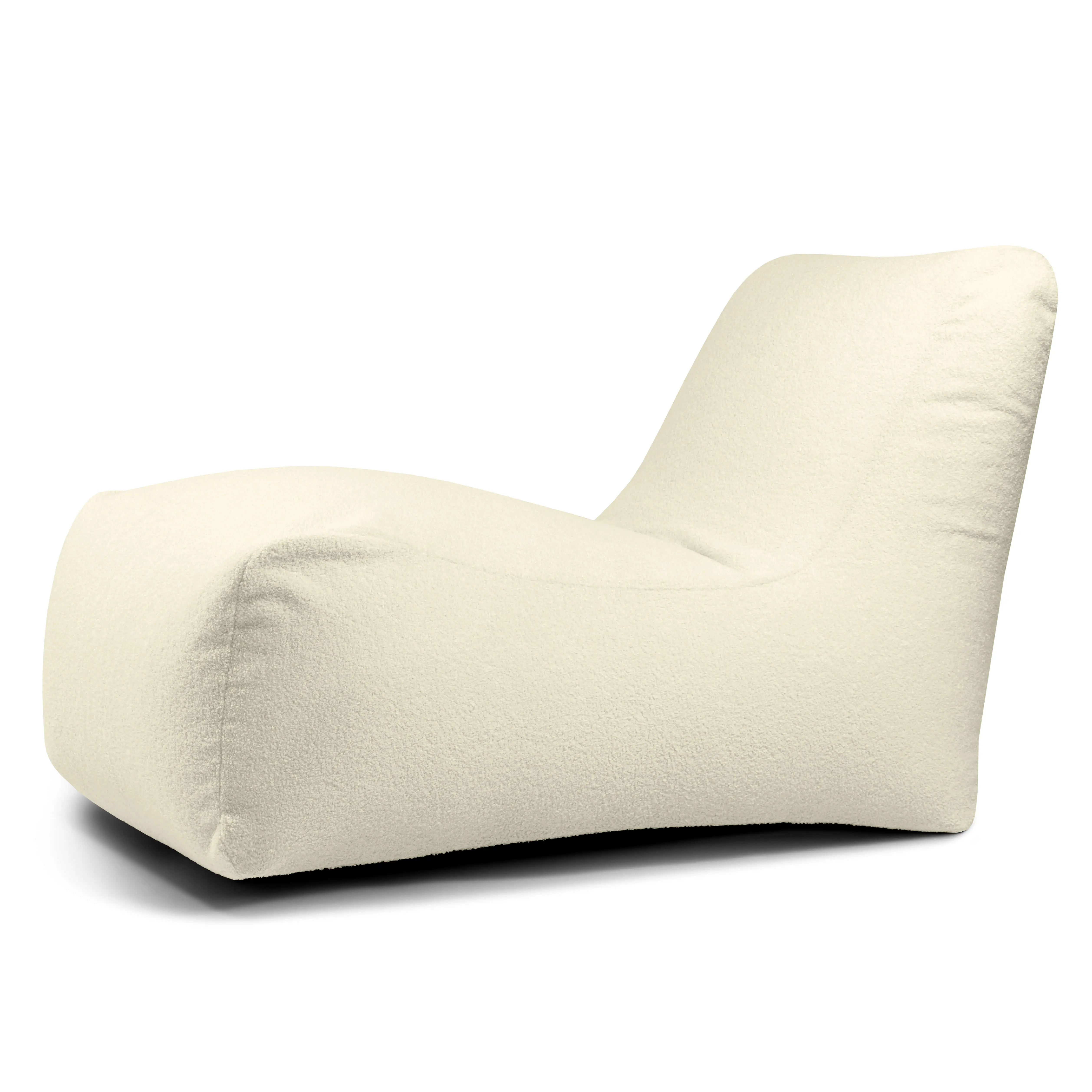 Sittsäck Lounge Teddy Cream