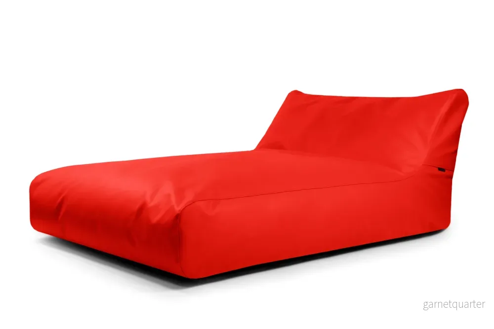 Sittsäck soffa solsäng – solstol utomhus röd Sittsäck soffa solsäng – solstol utomhus röd