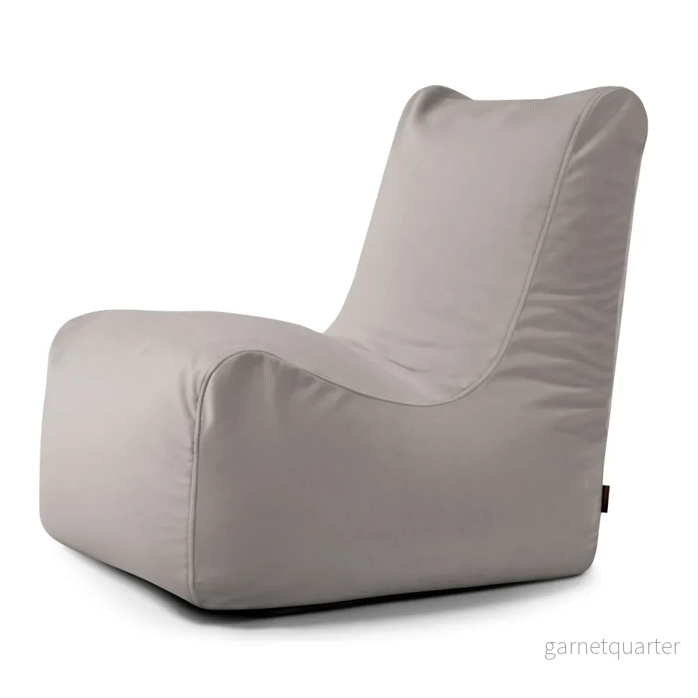 Sittsäck Fåtölj Seat Barcelona White Grey