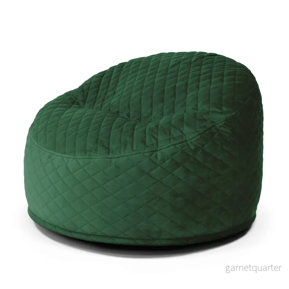 Barnfåtölj Sittsäck Om 85 Lure Luxe Emerald Green