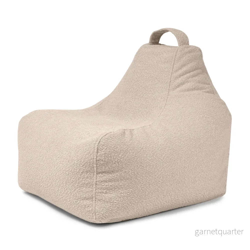 Barnfåtölj Game Madu Cream sittsäck barn - Bild 2