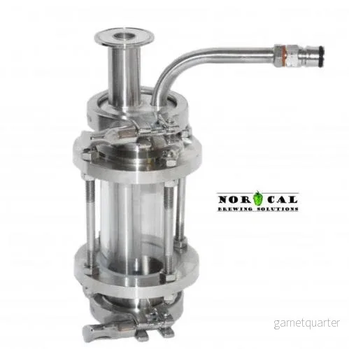 Yeast Brink 1.5" TC x 2" Sight Glass Kit – Norcal Yeast Brink 1.5" TC x 2" Sight Glass Kit – Norcal