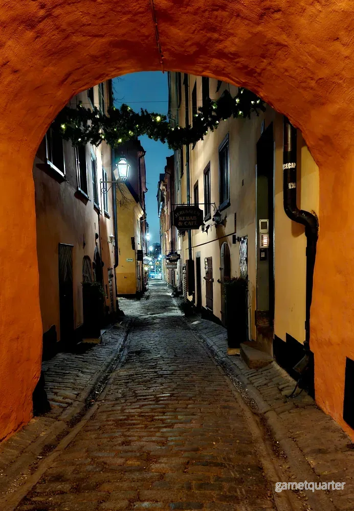 Ulf Wahrolin – Gåsgränd i Gamla stan
