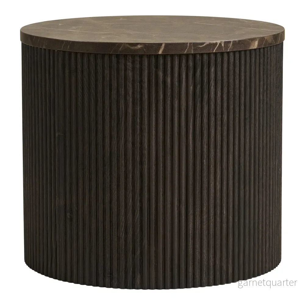 House Nordic Rota sidobord 45×45×40 cm – mörkbrun - Bild 2