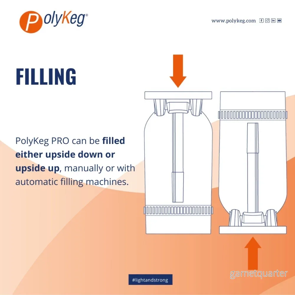 PolyKeg PRO 24L with Bag - K Valve (Europall med 48 fat) - Bild 3