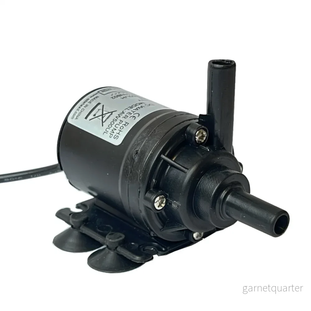 Nedsänkbar Pump 12V, 800 L/T - 3/8" slangnippel
