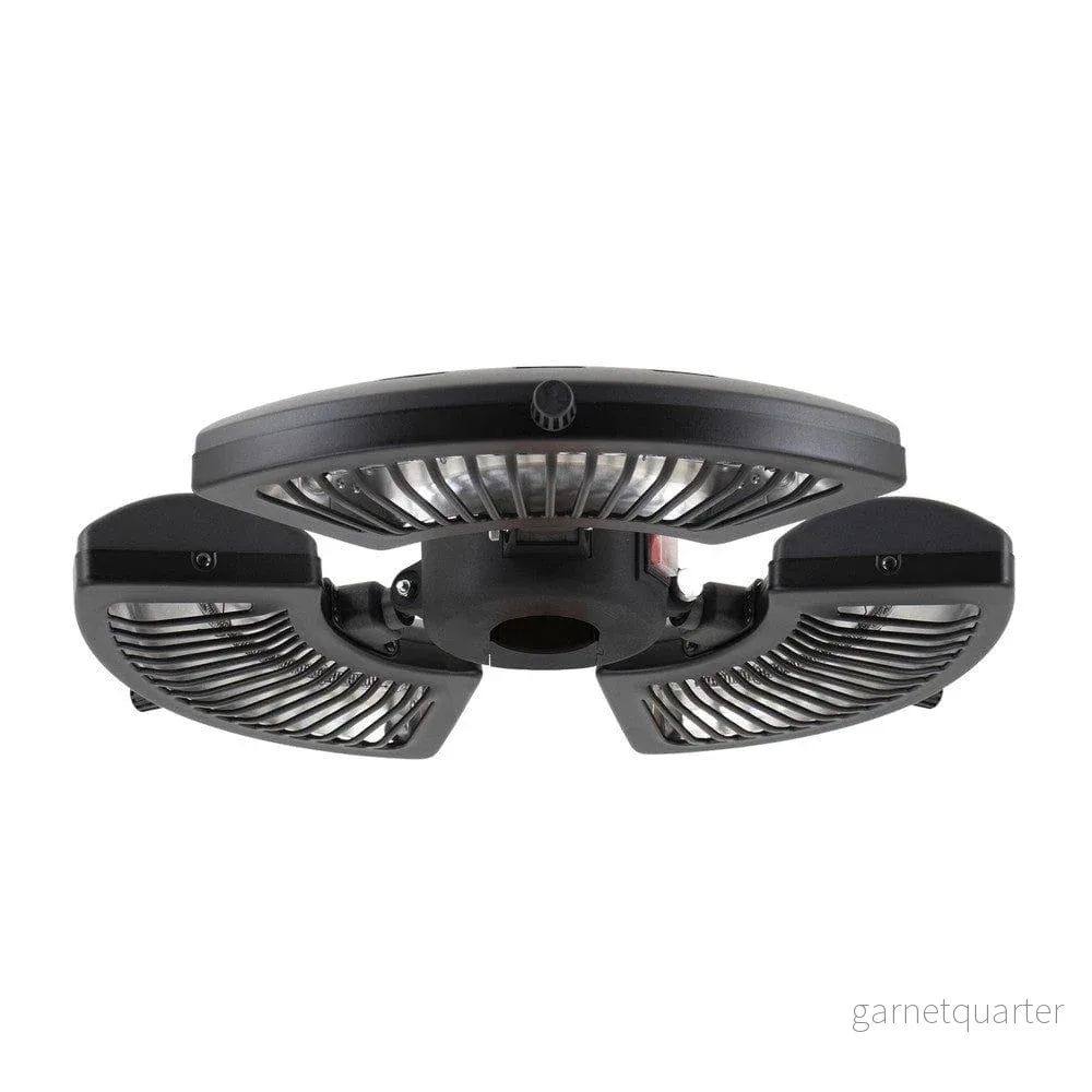 Hortus Parasoll Terrassvärmare 800-2400W Svart - Bild 2