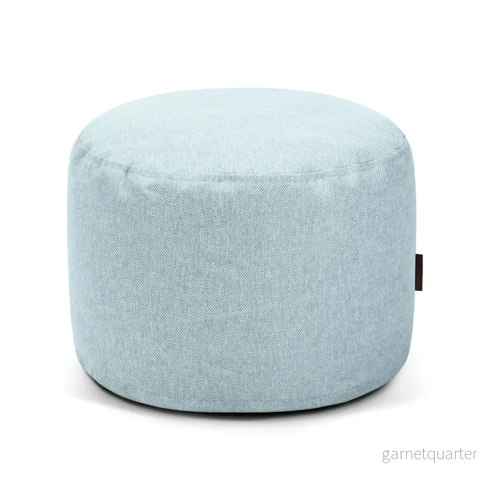 Sittpuff Fotpall Mini Riviera Aquamarine