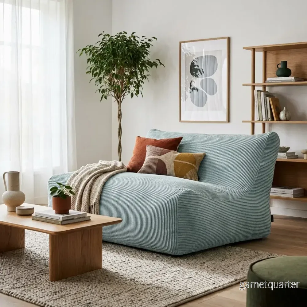 Sittsäck Soffa Lounge Waves Mint Sittsäck Soffa Lounge Waves Mint