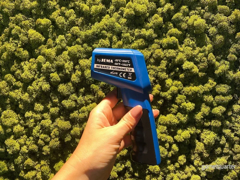 Infraröd termometer - perfekt för lägereldgrill CUBY - Bild 2