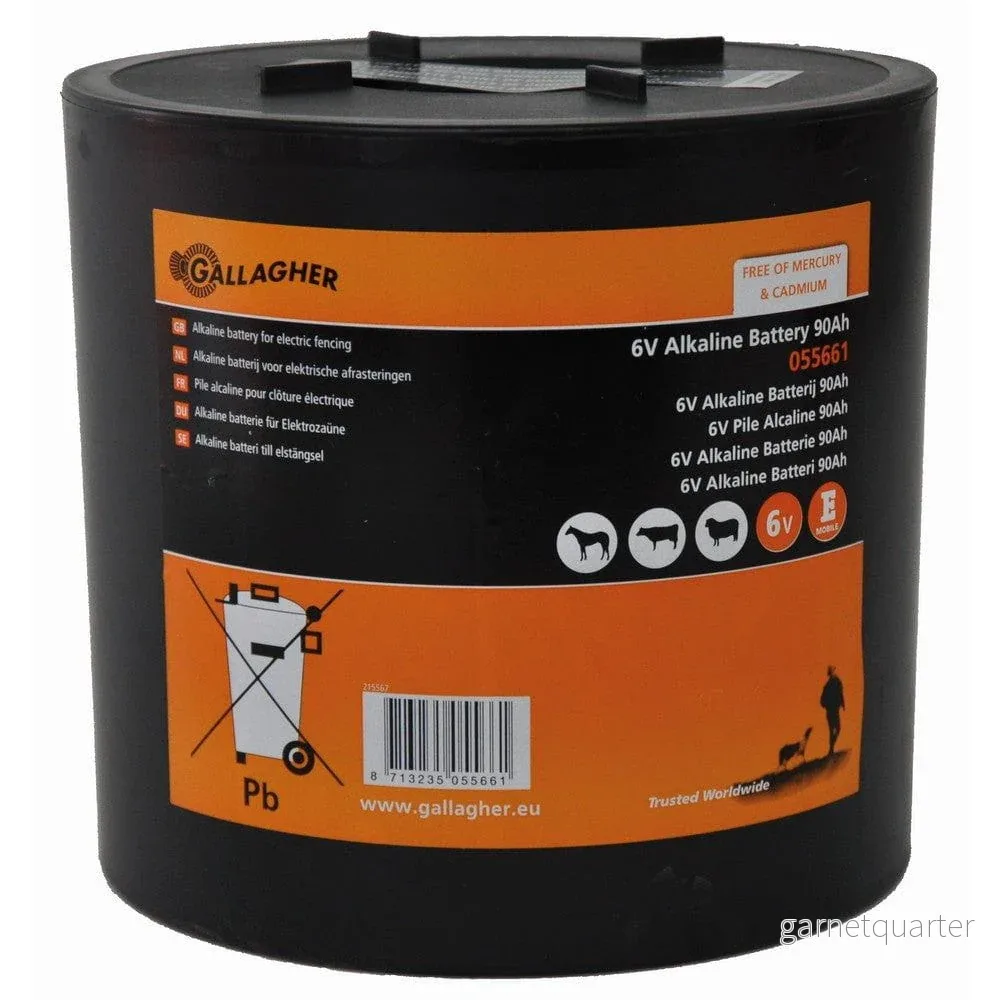 Gallagher Batteri Runt 6V/90Ah Gallagher Batteri Runt 6V/90Ah