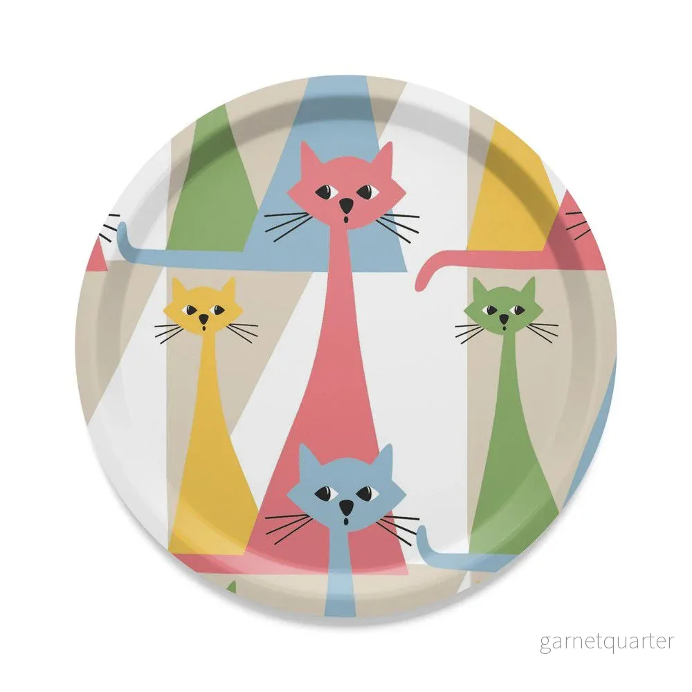 Arvidssons Textil Bricka Kitty Rund - Bild 2