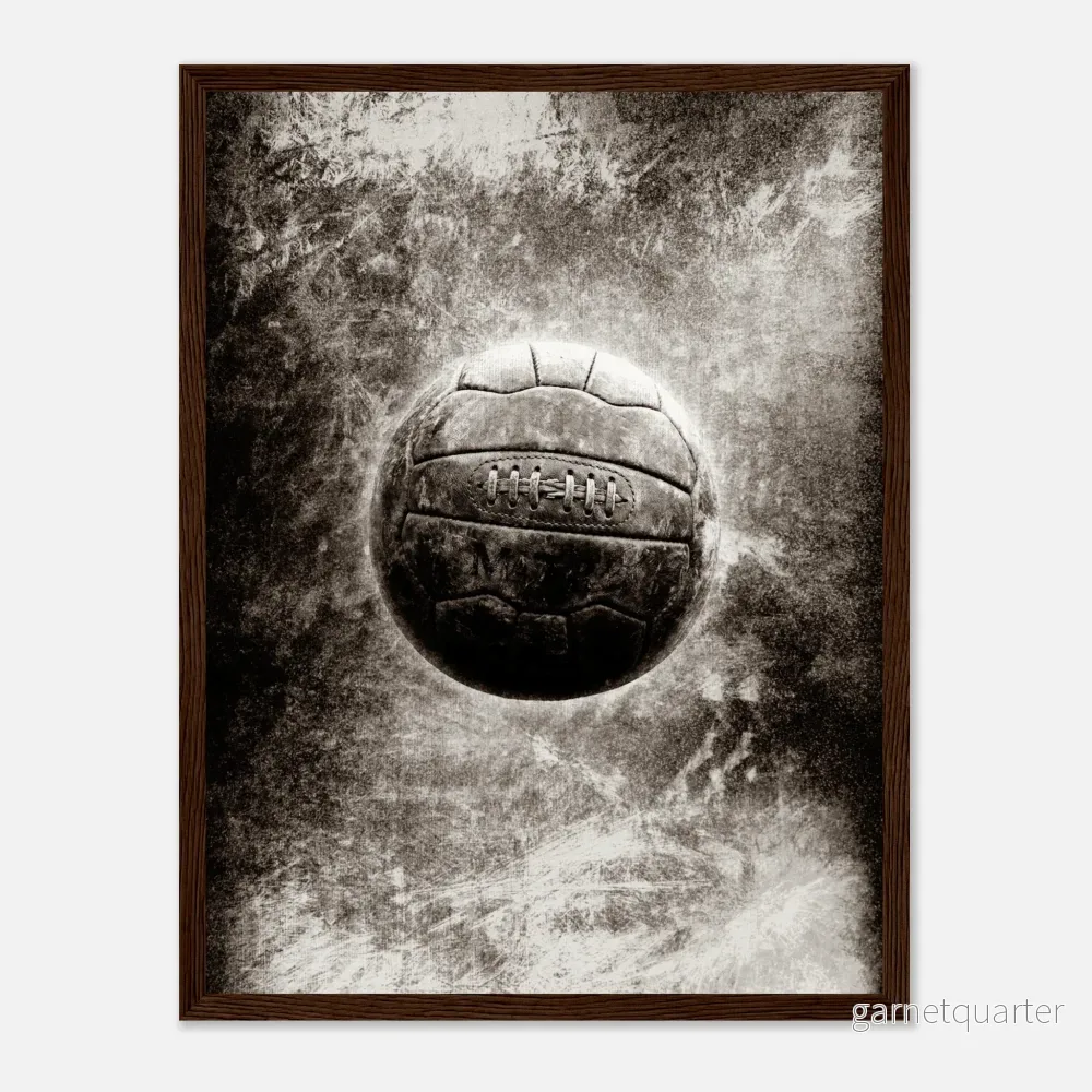 Retro fotboll vintage stil – Retroposter Retro fotboll vintage stil – Retroposter