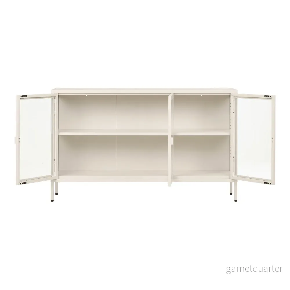 House Nordic Brisbane skänk – offwhite, 140 × 40 × 85 cm - Bild 3