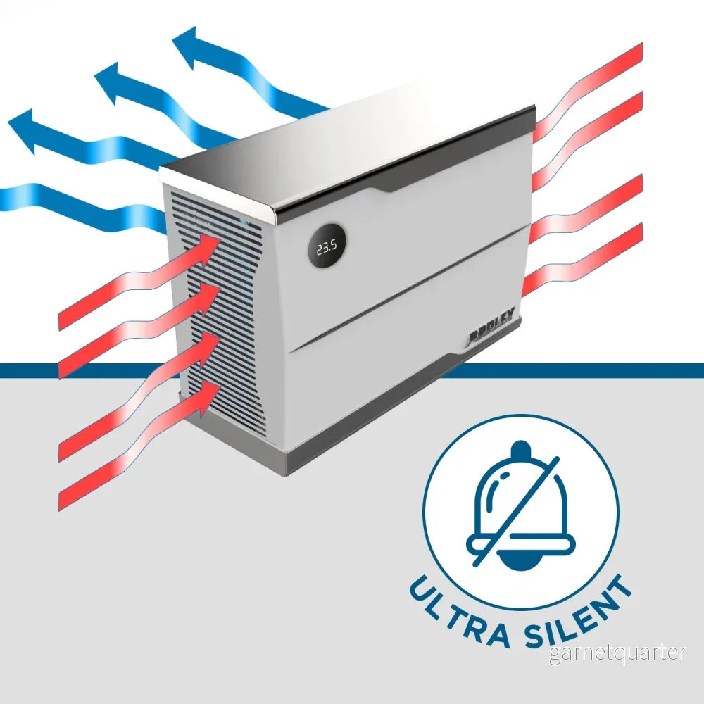 Poolex Silent Jet Fi – tyst Full Inverter poolvärmepump med WiFi - Bild 2