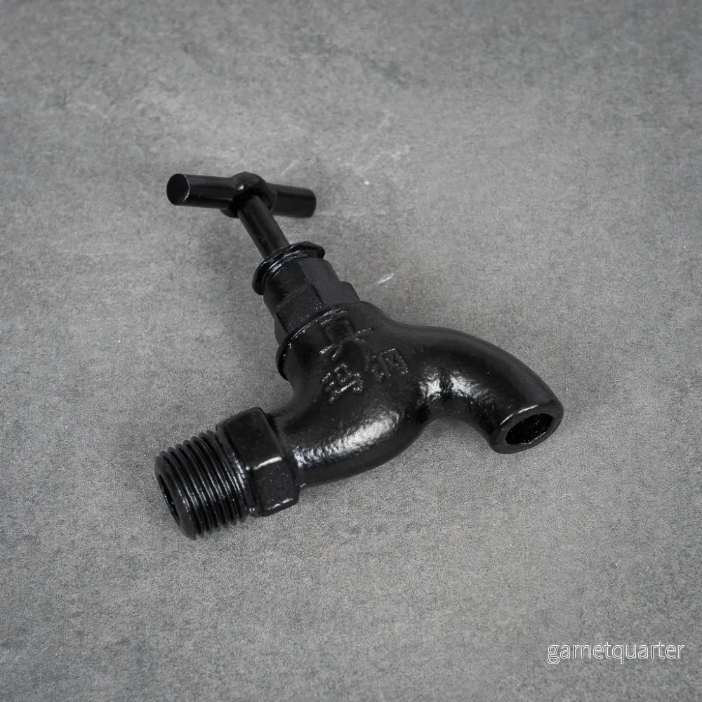 Vattenkran – 20 mm – Svartlackerad Vattenkran – 20 mm – Svartlackerad