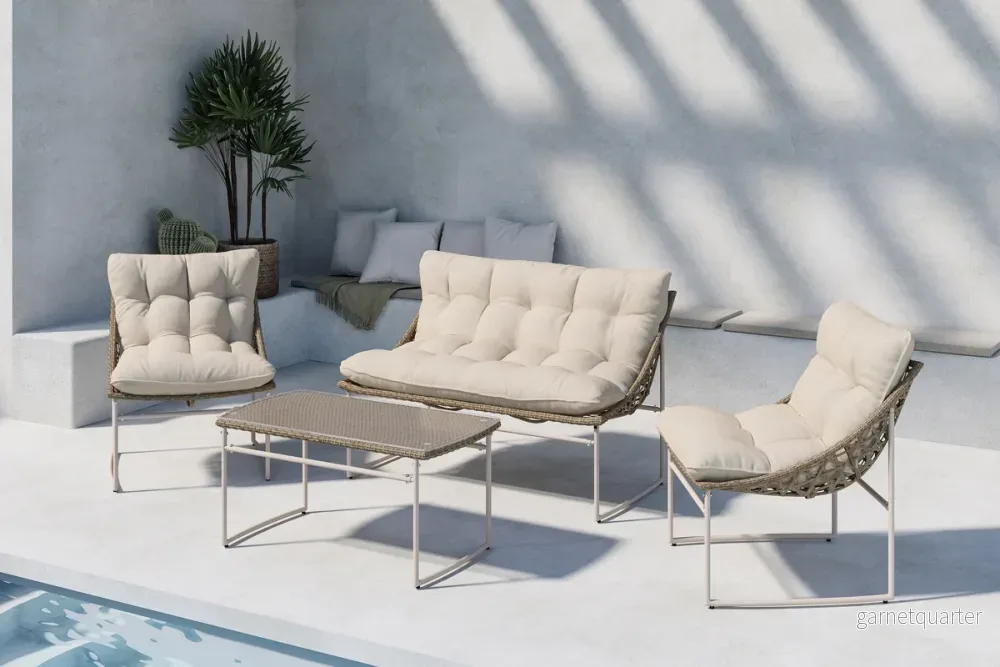 Tina soffgrupp, beige