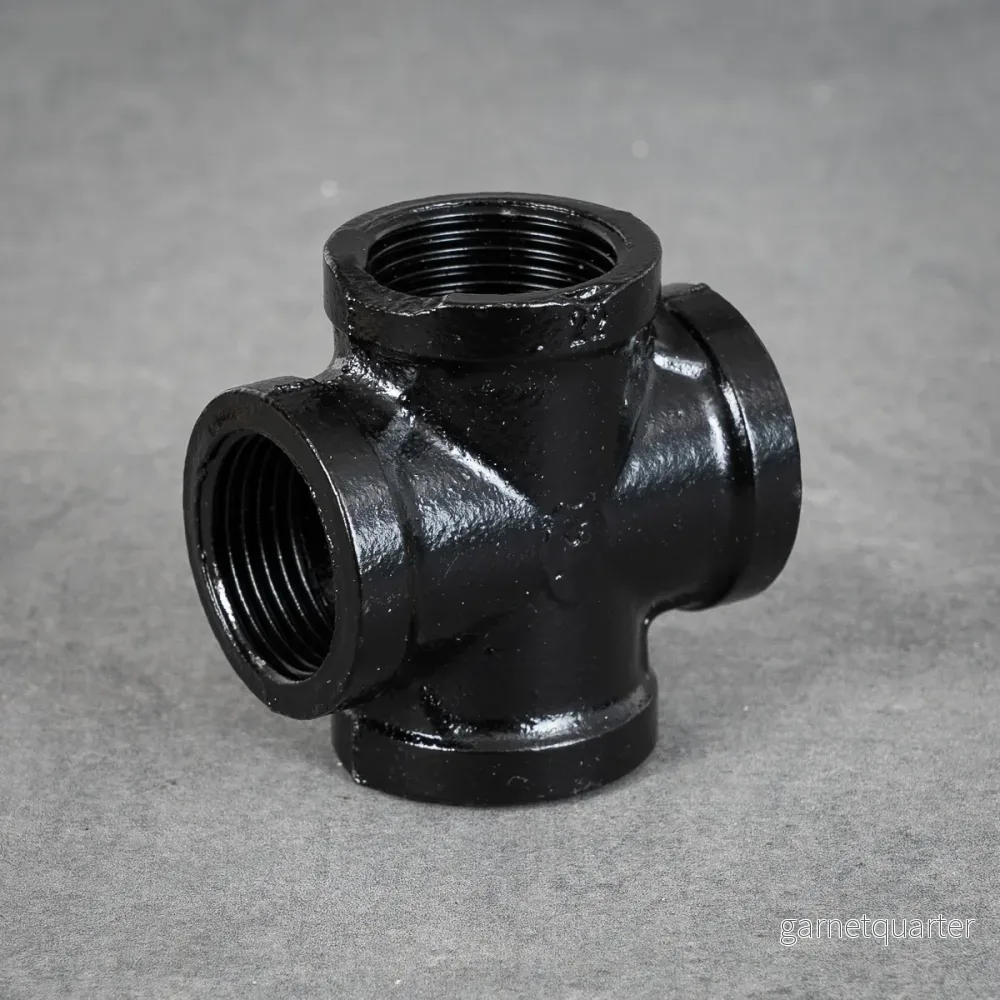 Fyr-kors – 32 mm – Svartlackerad Fyr-kors – 32 mm – Svartlackerad