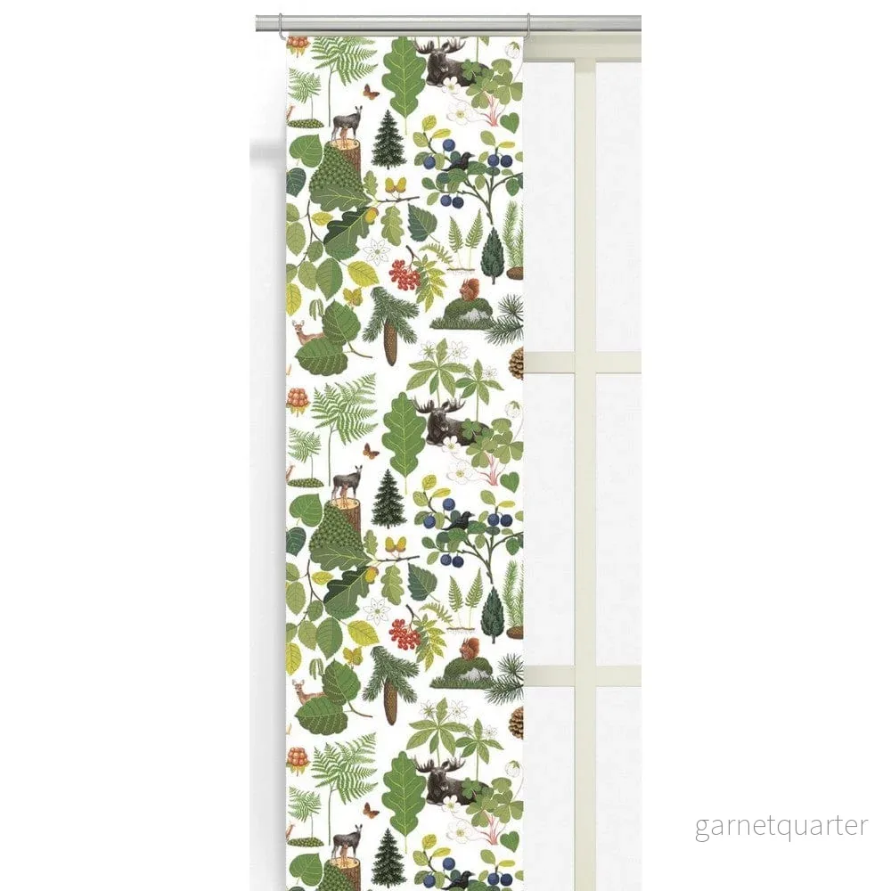 Arvidssons Textil Panelgardin Skogsliv 2-pack Arvidssons Textil Panelgardin Skogsliv 2-pack
