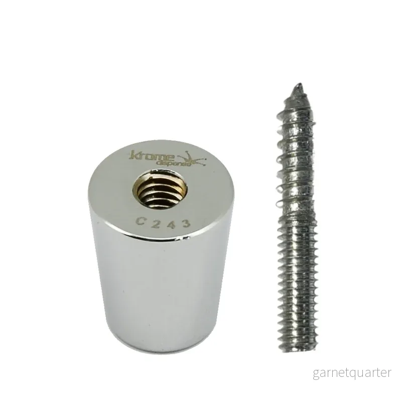 Chrome tap handle ferrule golden - hylsa till tappkran, komplett med bult