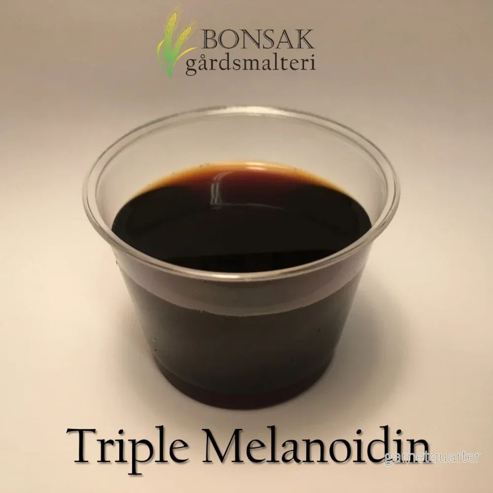 Triple Melanoidin Malt (197 EBC) 100G – Bonsak Gårdsmalteri Triple Melanoidin Malt (197 EBC) 100G – Bonsak Gårdsmalteri