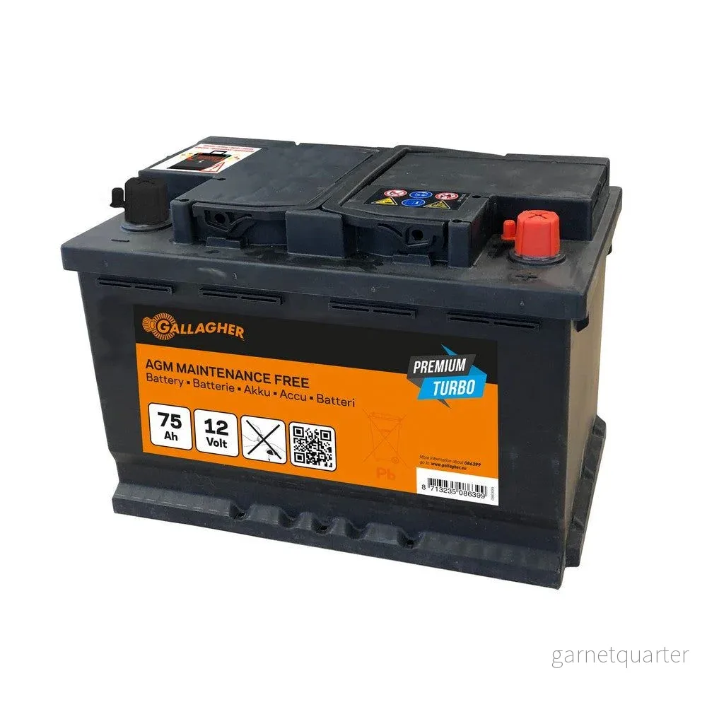 Gallagher Batteri Premium Turbo AGM 12V - Bild 2
